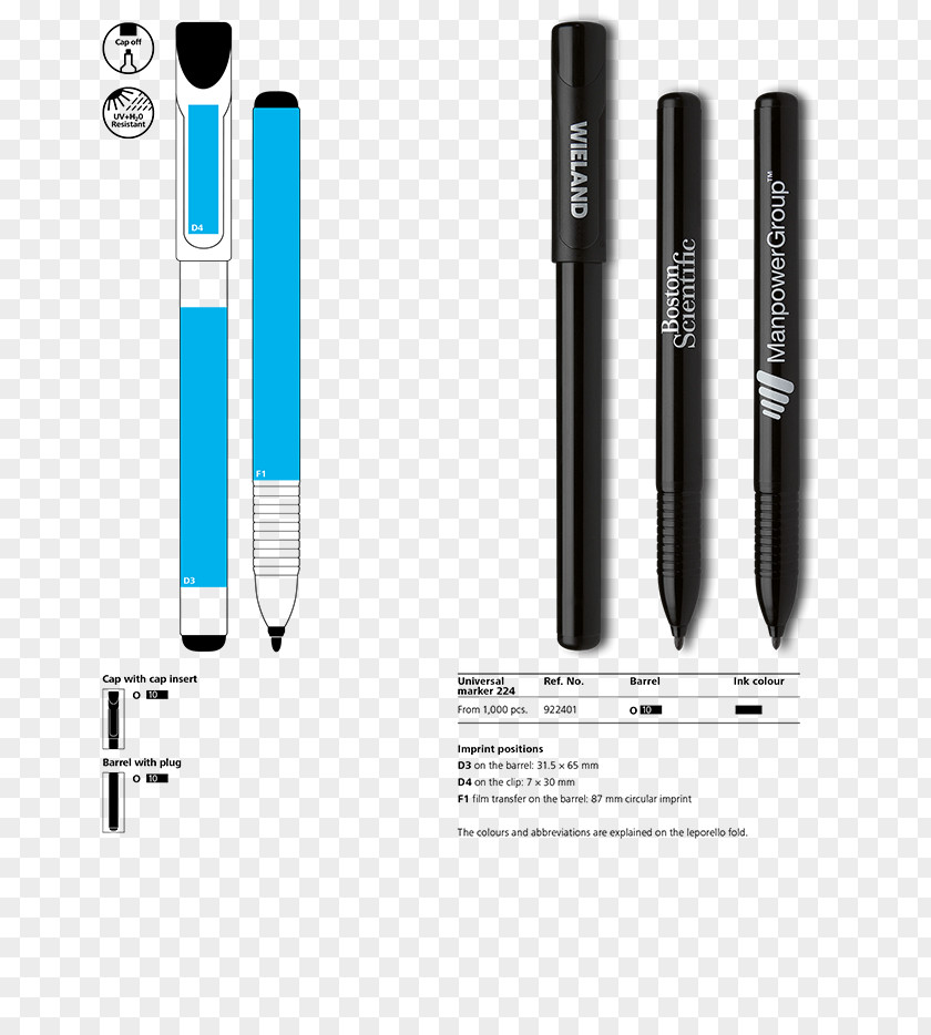 Permanent Marker Paper Ballpoint Pen Plastic PNG