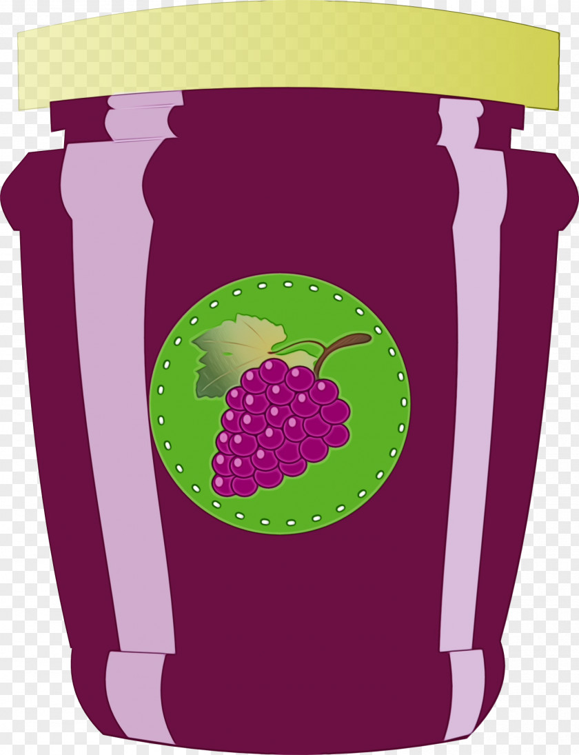 Water Bottle Fruit Green Purple Preserve Berry Blackberry PNG