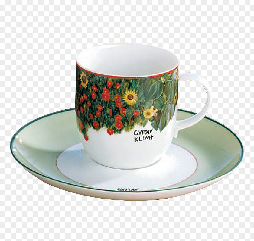 Ceramic Cup Coffee Singles Espresso Plate PNG