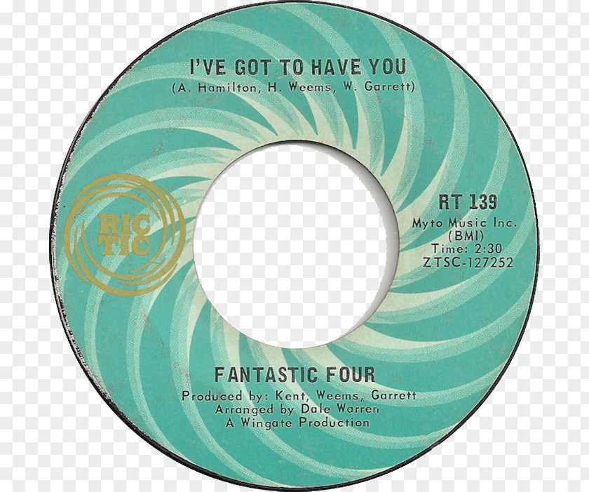 Fantastic 4 Logo Compact Disc Wheel Disk Storage PNG