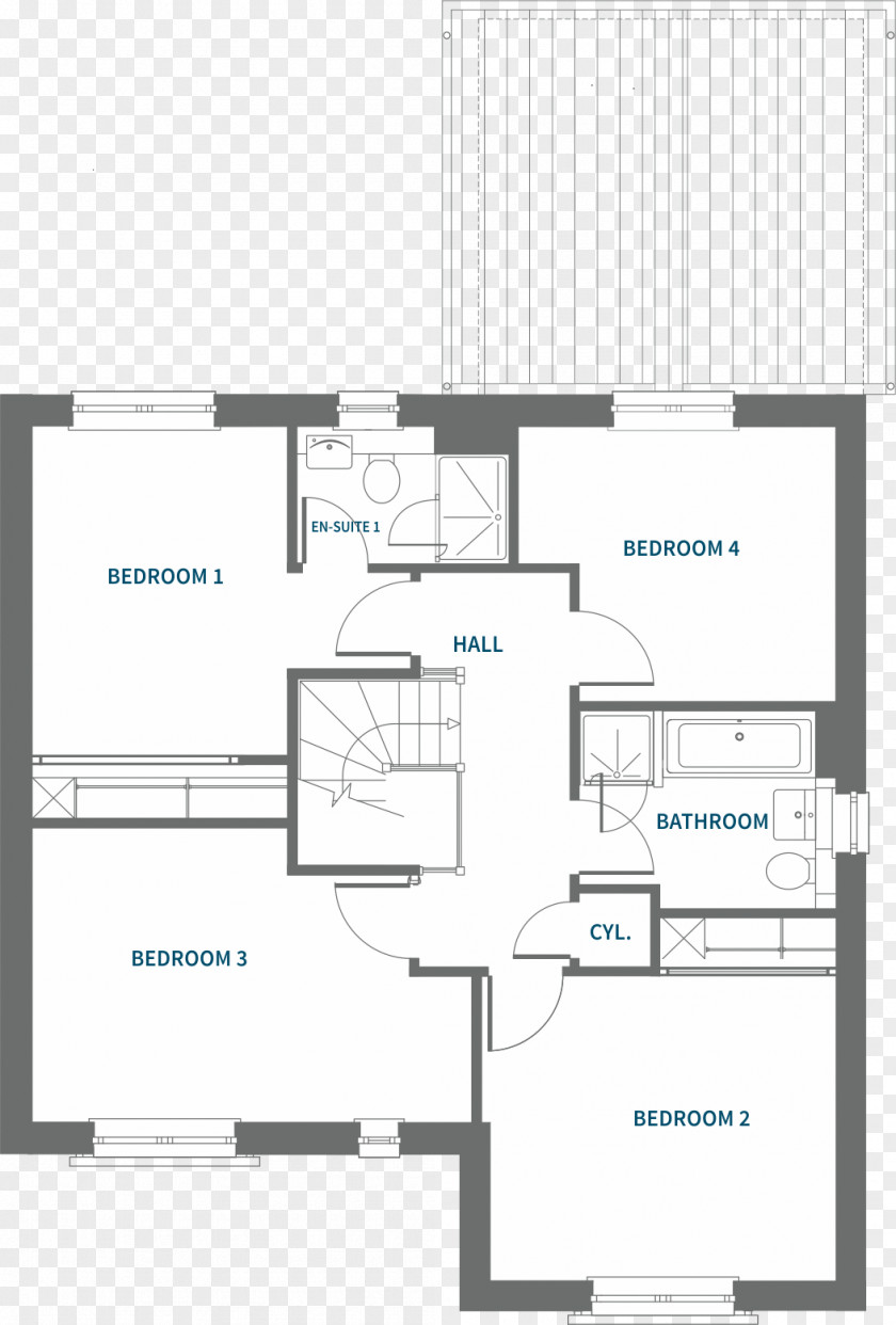 House Healds Drive Floor Plan Single-family Detached Home Open PNG