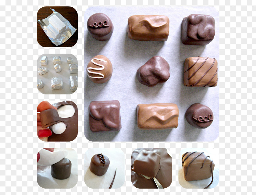 Polymer Clay Bonbon Praline Chocolate Truffle PNG
