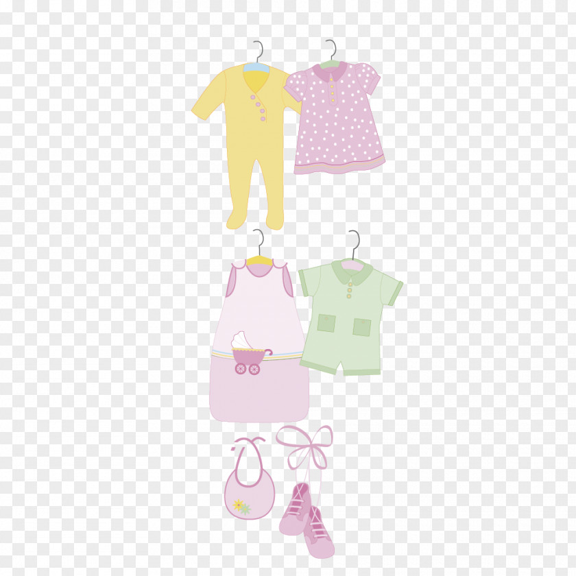Baby Clothes Vector Material Clothing Vecteur PNG