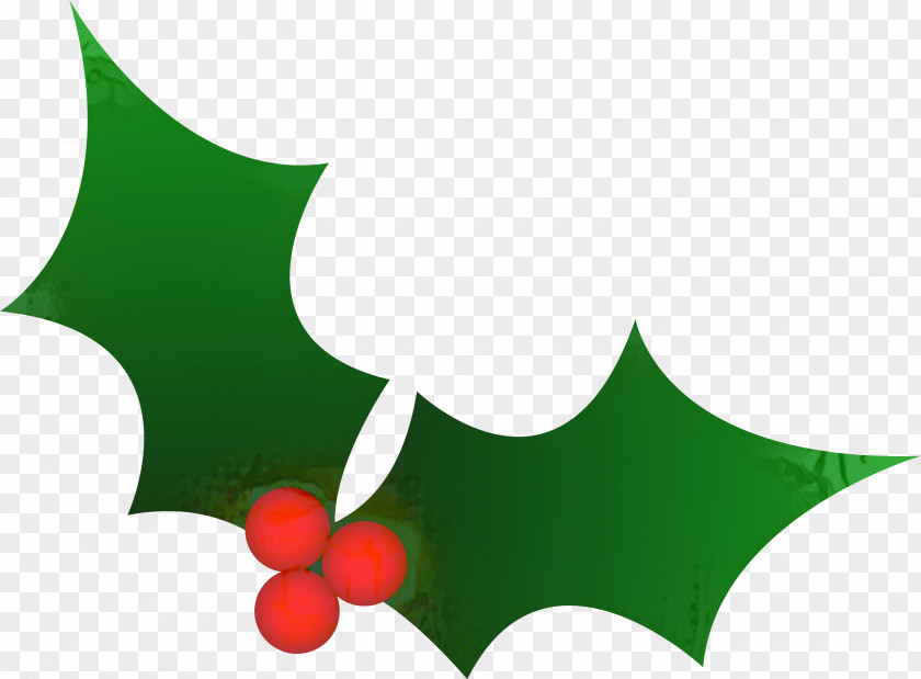 Clip Art Christmas Day Common Holly Vintage PNG