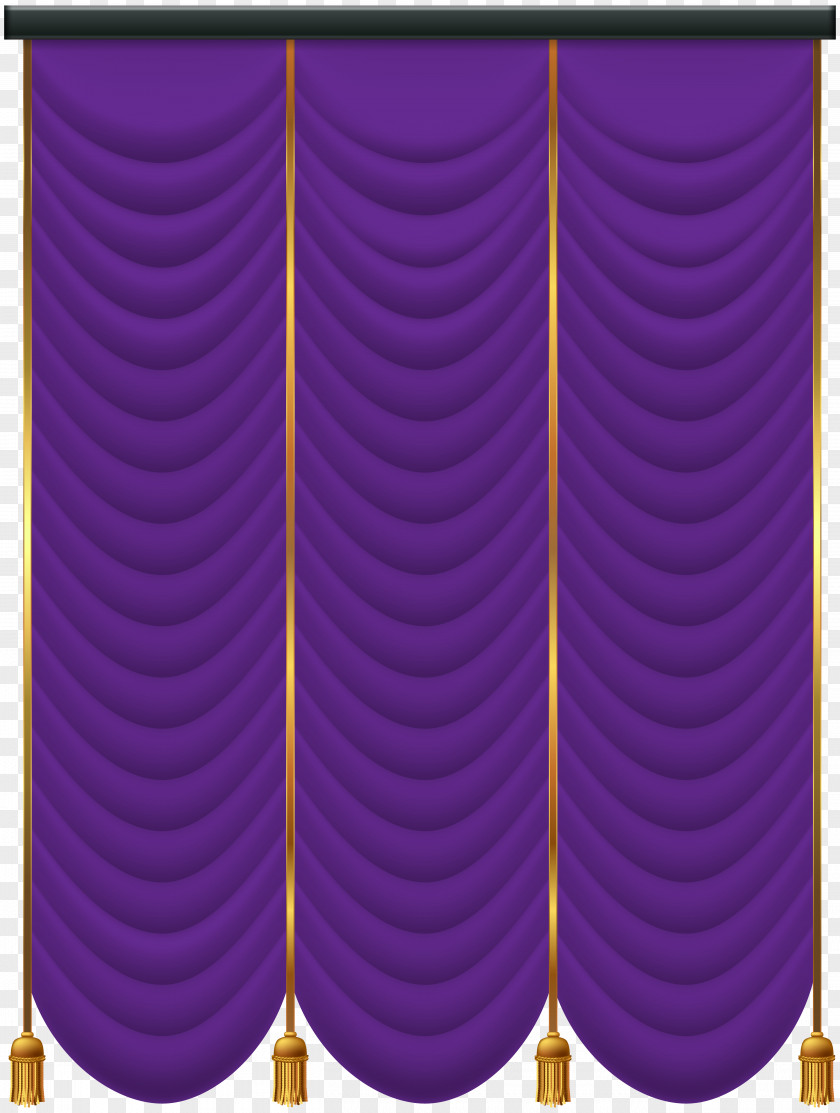 Purple Curtain Transparent Clip Art Window Treatment Blind Blackout PNG