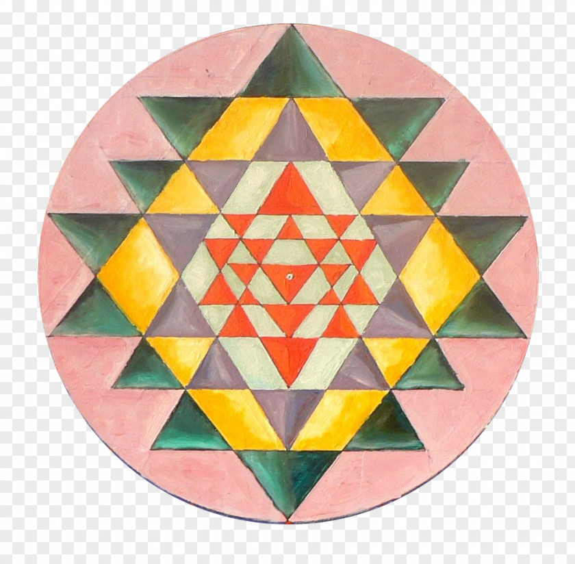 Symbol Sri Yantra Chakra Mandala Sacred Geometry PNG