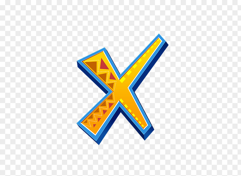 X Giraffe Symbol Letter PNG