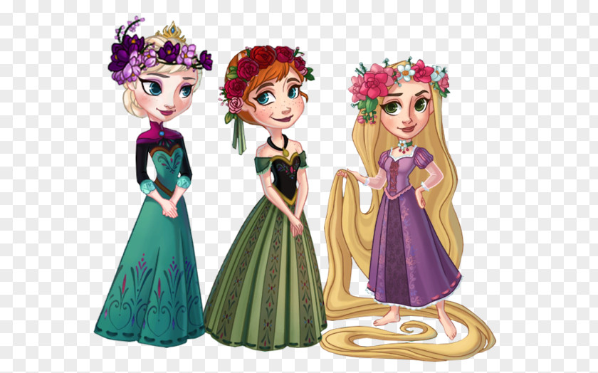 Elsa Rapunzel Anna Enchanted The Walt Disney Company PNG