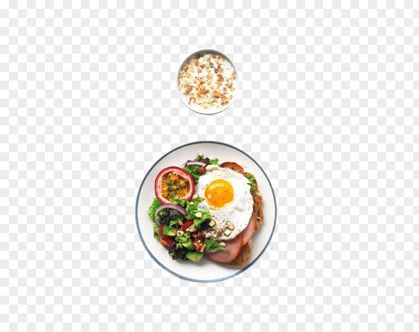 Oats Eggs Fried Egg Oat Full Breakfast PNG