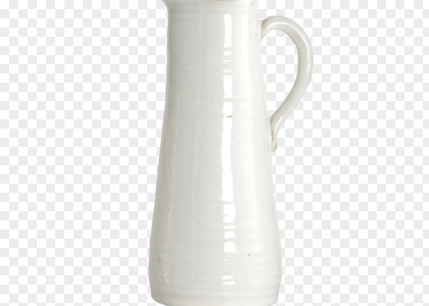 White Vase Jug Ceramic Pitcher Decorative Arts PNG