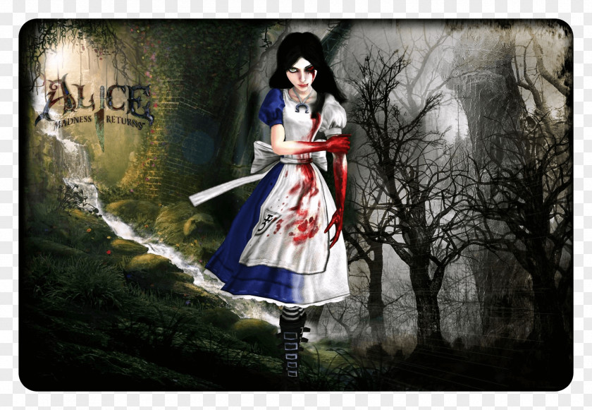 Wonderland Alice: Madness Returns American McGee's Alice PlayStation 3 Xbox 360 Video Game PNG