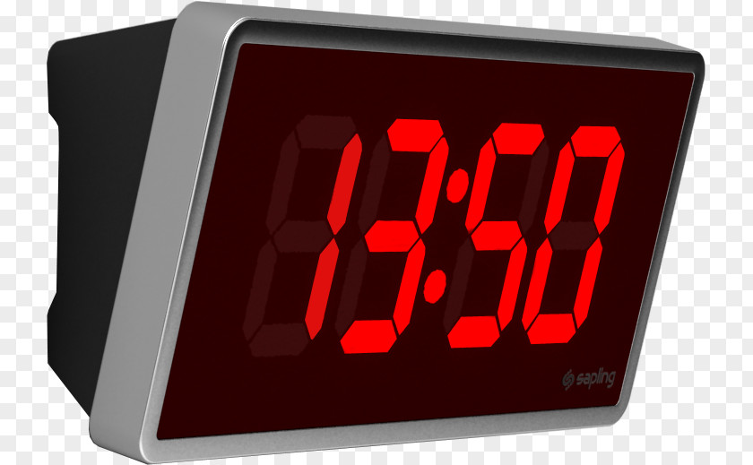 Clock Digital Alarm Clocks Light-emitting Diode Timer PNG