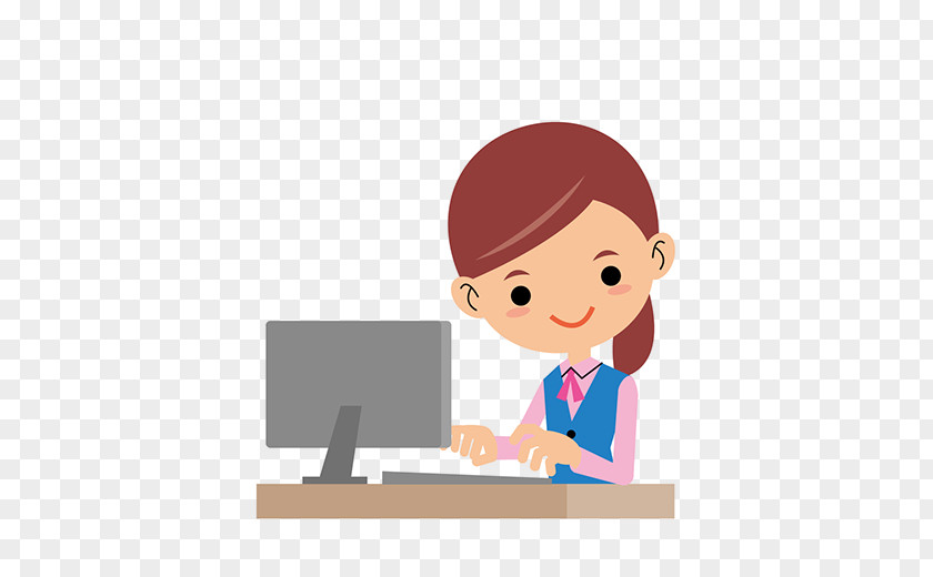 OL Office Lady 事務 Clerk Woman PNG