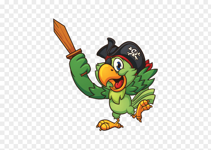 Pirate Parrot Piracy Clip Art PNG