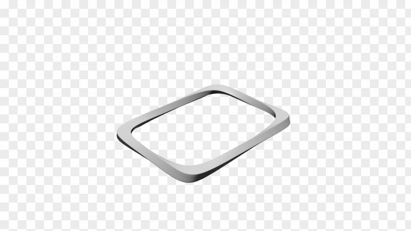 Silver Rectangle Product Design PNG