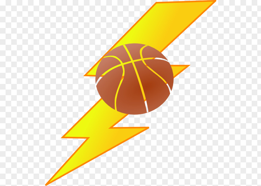 Thunder Basketball Cliparts Oklahoma City Clip Art PNG
