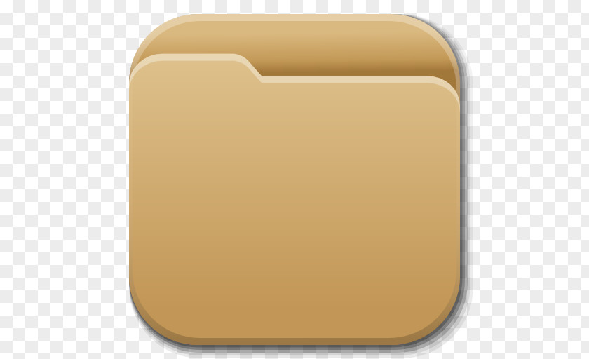 Apps Folder Square Angle Yellow PNG