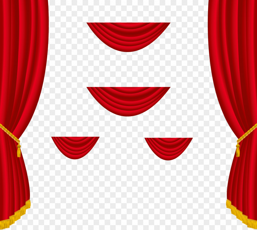 Curtains Window Blinds & Shades Theater Drapes And Stage Clip Art PNG
