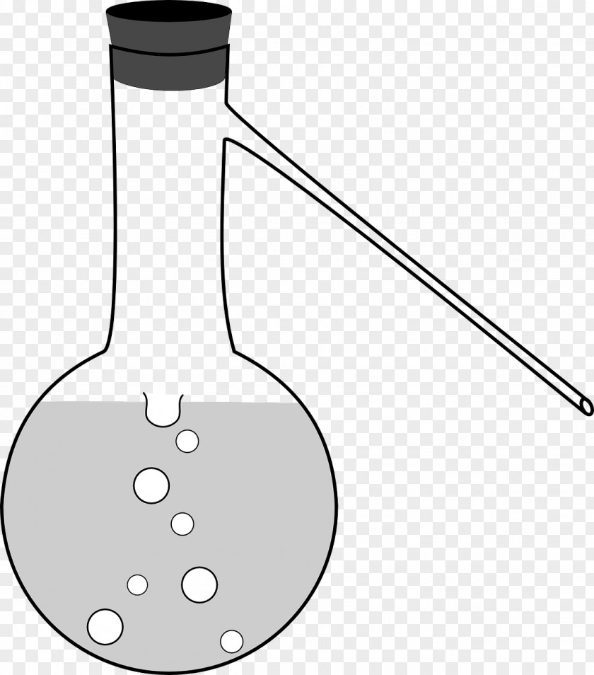 Distillation Laboratory Flasks Round-bottom Flask Florence Clip Art PNG