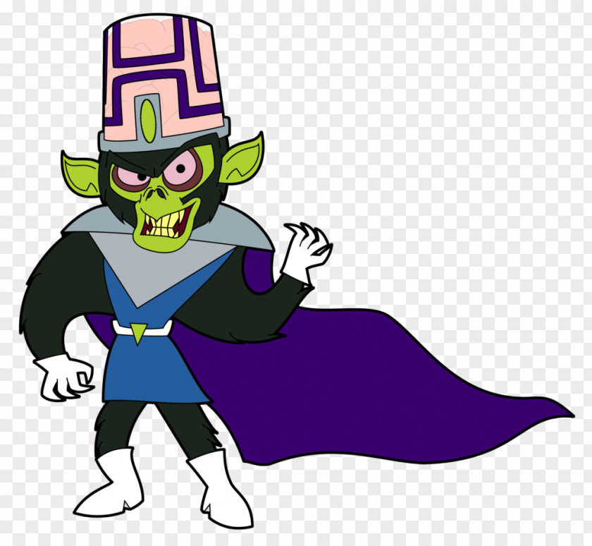 Mojo Jojo Headgear Supervillain Legendary Creature Clip Art PNG