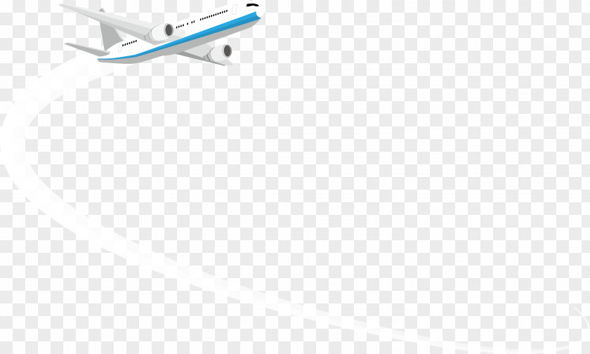 White Fresh Jet Airplane Floor Angle Pattern PNG