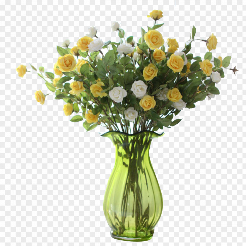 Bottle Plant Flowers Floral Design Vase Glass Flower PNG