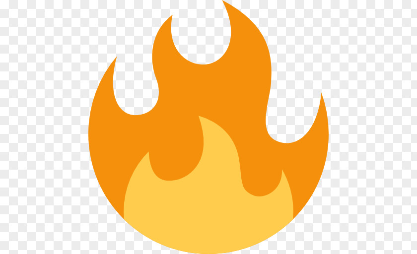 Emoji Fire Social Media Symbol SAP PNG
