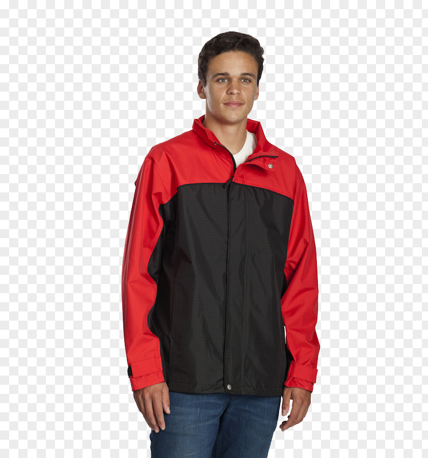 Red Jacket Flight Sweater Calvin Klein Shirt PNG