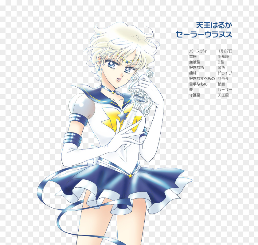 Sailor Uranus Moon 6 Neptune 7 PNG