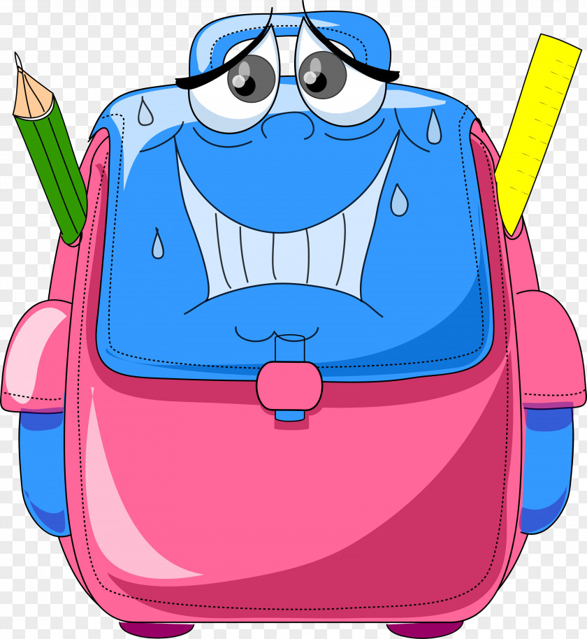 School Drawing Bag Clip Art PNG