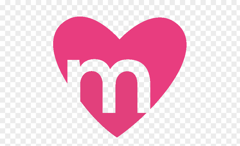 Valentine's Day Pink M Yahoo! Mail Logo Clip Art PNG