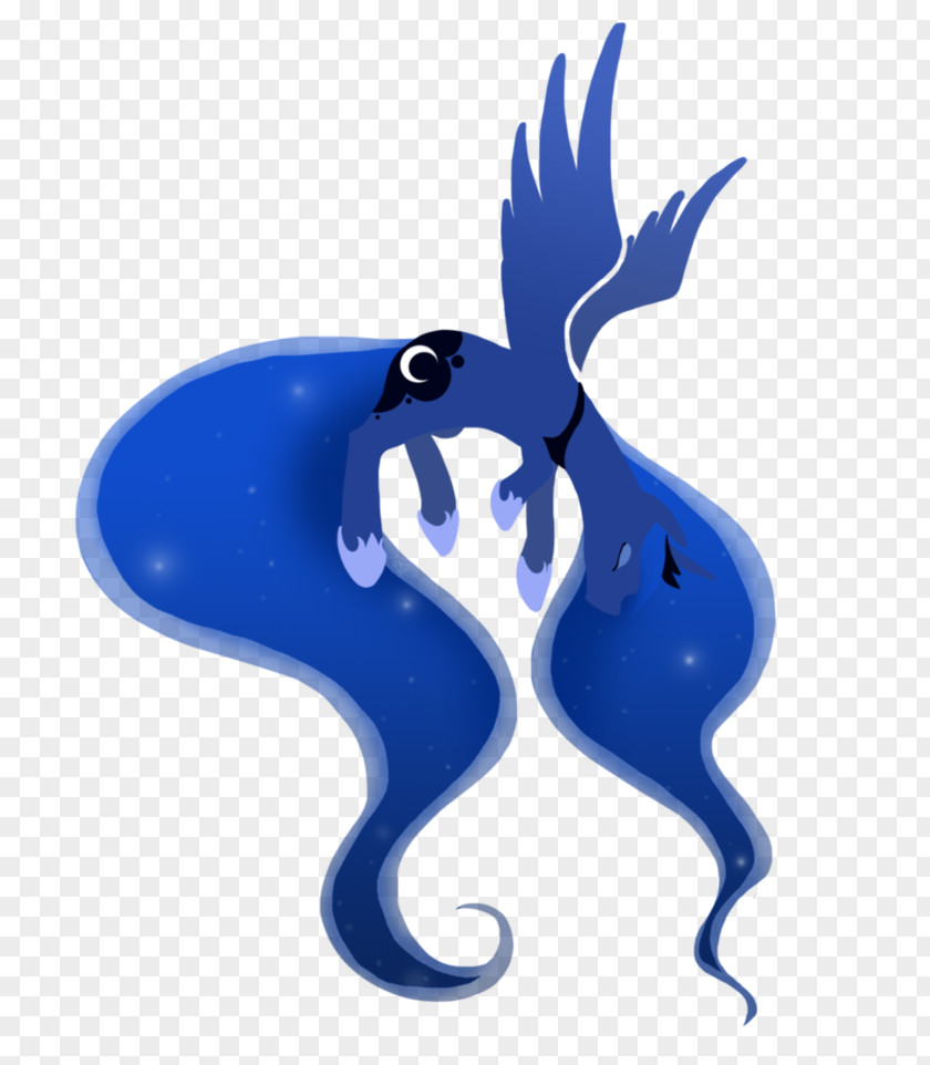 Fish Cobalt Blue Marine Mammal PNG