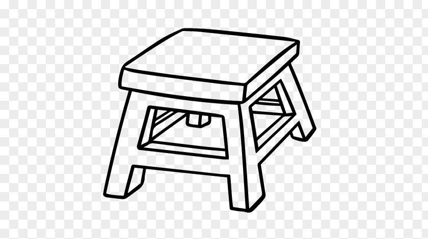 Four Legs Table Drawing Coloring Book Bar Stool Painting PNG