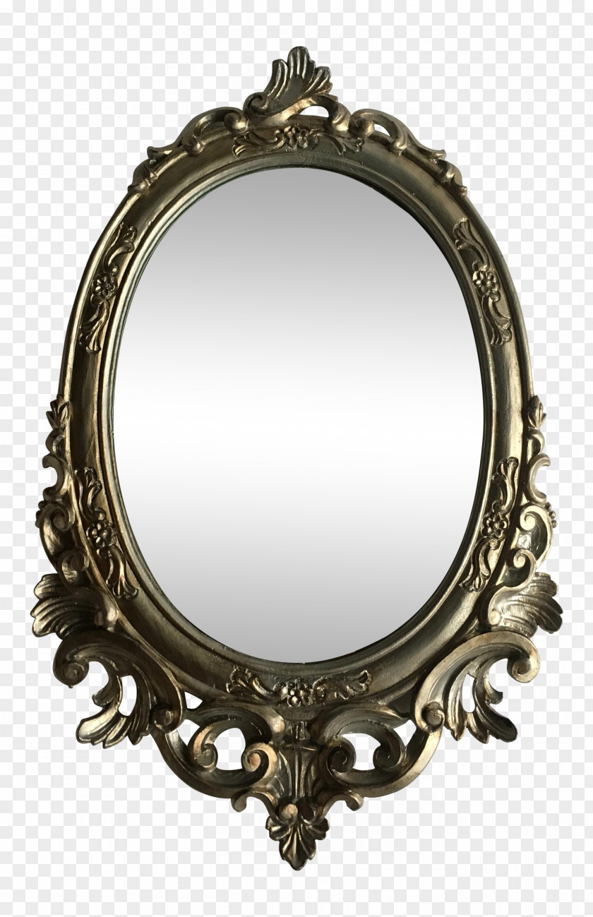 Mirror Oval Cosmetics PNG