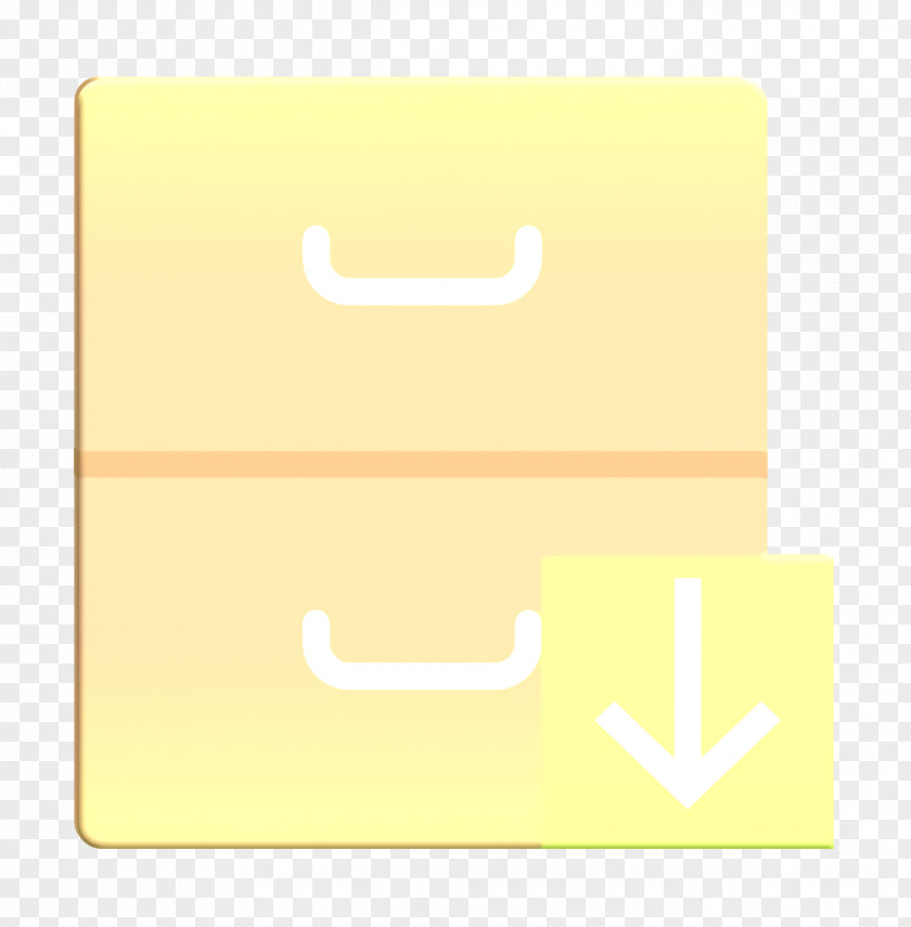 Smile Rectangle Archive Icon Interaction Assets Document PNG