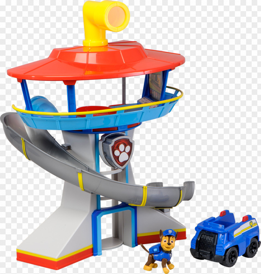 Toy Playset Spin Master Paw Patrol My Size Lookout Tower Image PNG