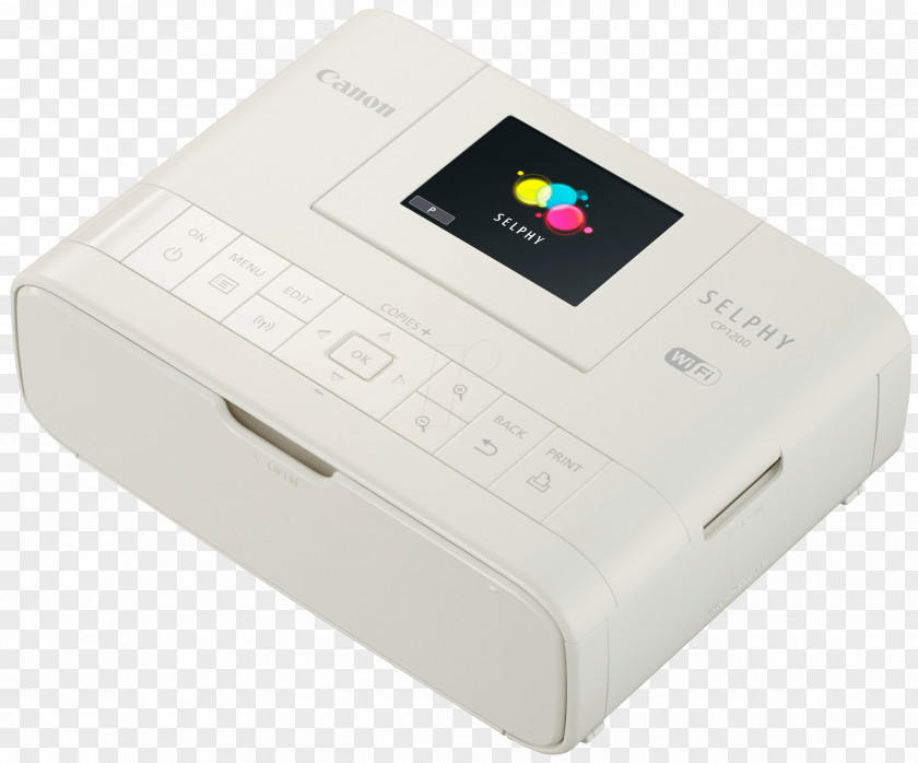 Canon Printer SELPHY CP1200 Compact Photo PNG