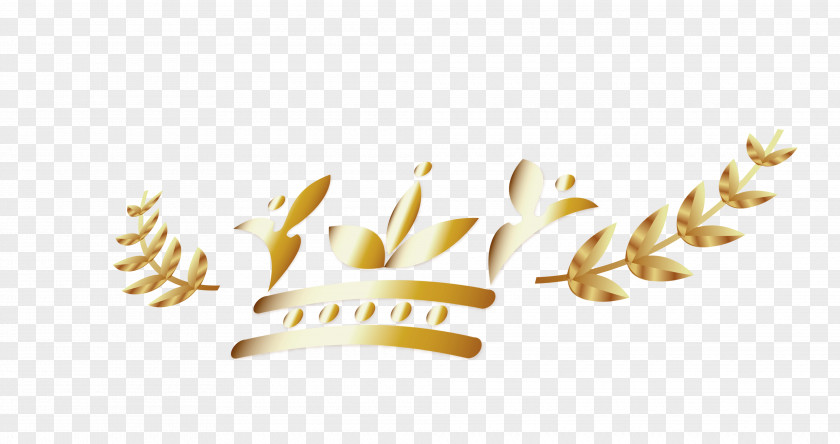 Golden Leaves Computer Graphics PNG