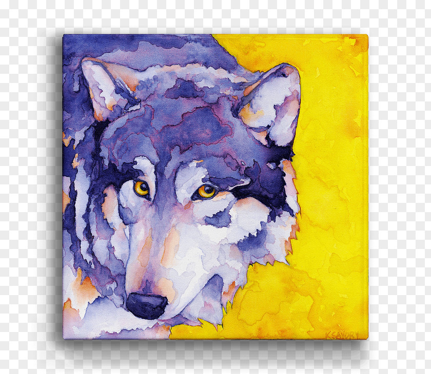 Painting Siberian Husky Watercolor Art PNG