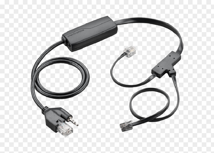 Plantronics Savi Wireless Headset Electronic Hook Switch EHS APP-51 CS510 / CS520 PNG