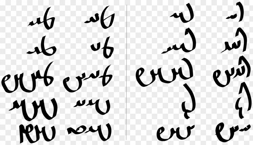 Avesta Avestan Alphabet Typographic Ligature Writing System PNG