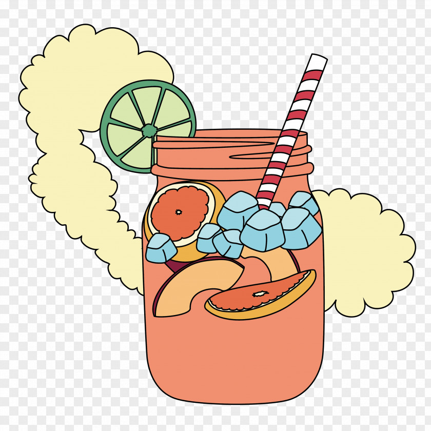 Cartoon Orange Juice Clip Art PNG