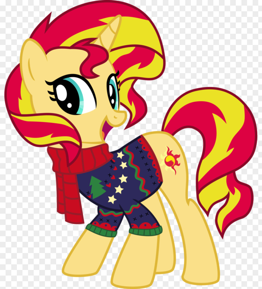 Christmas Sunset Shimmer Pony Twilight Sparkle Princess Celestia PNG