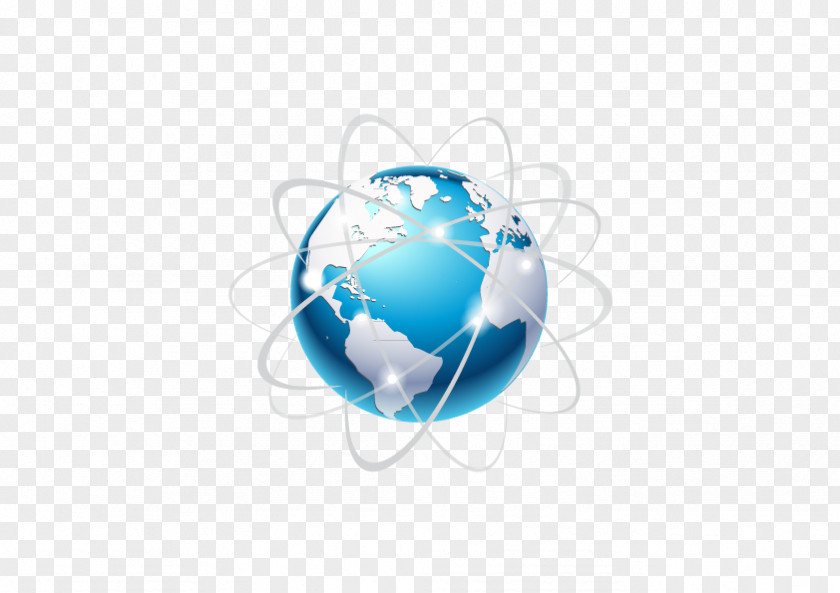 Earth Globe Orbit Clip Art PNG