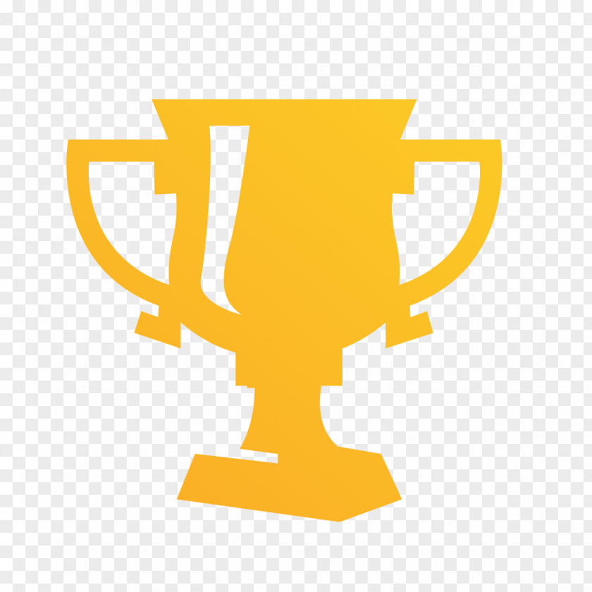 Golden Cup Trophy Award Clip Art PNG