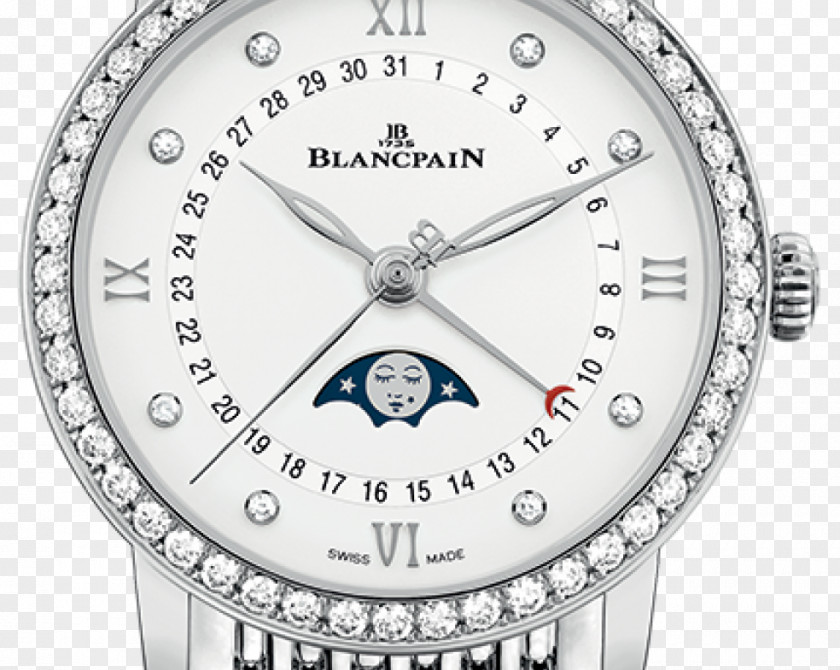 Jewellery Blancpain Villeret Bracelet Watch PNG