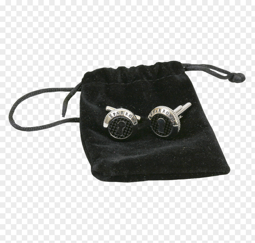 Key Hand Bracelet Silver Chain Black M PNG