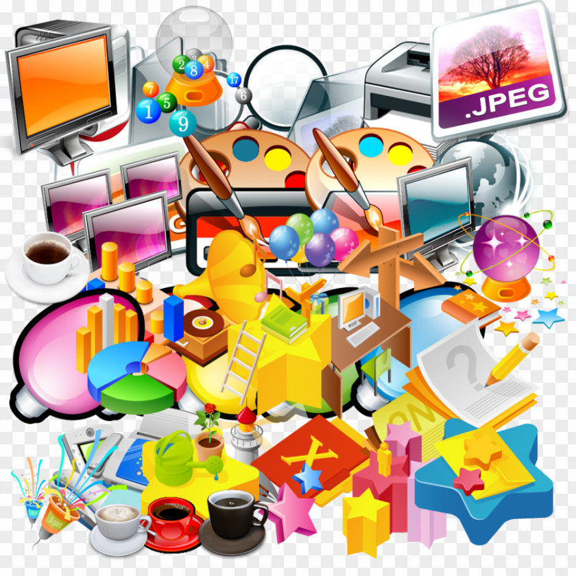 Lot Of Clip Art Illustration Product Design Toy PNG