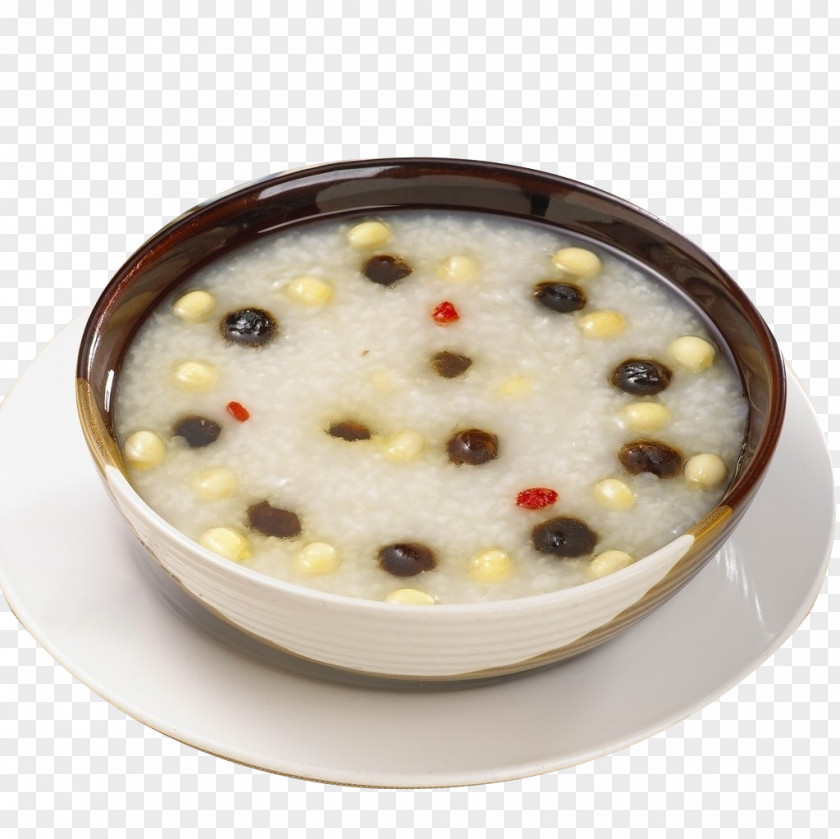Lotus Seeds Rice Gruel Congee Breakfast Porridge Seed PNG