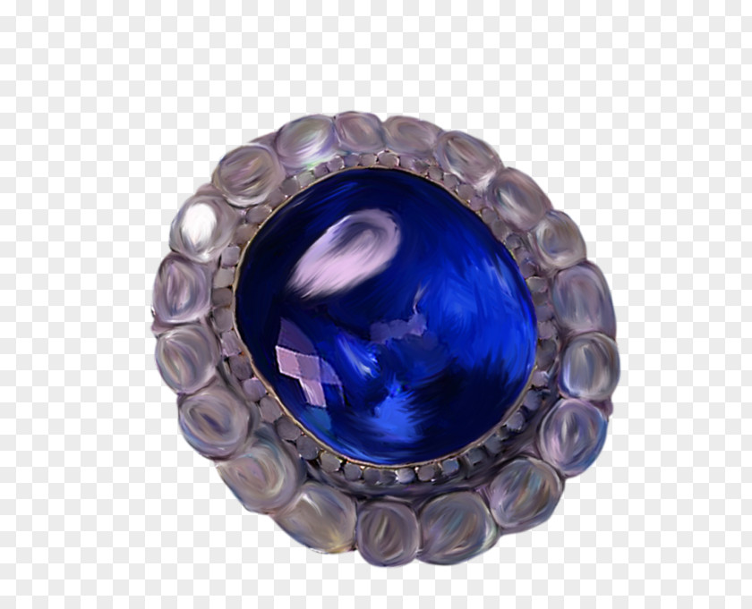 Sapphire Cobalt Blue Gemstone Transparency And Translucency PNG